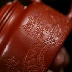 Ấm Trà Tử Sa Đại Hồng Bào Dáng Đức Trung DT004 đường nét tinh sảo