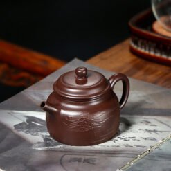 Ấm Trà Tử Sa Tử Nê Dáng Đức Trung DT006 Cao Cấp