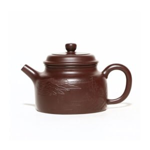 Ấm Trà Tử Sa Tử Nê Dáng Đức Trung DT006 Cao Cấp dung tích 200ml