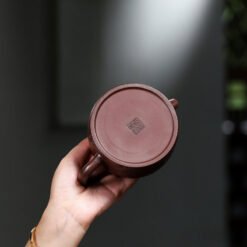 Ấm Trà Tử Sa Tử Nê Dáng Đức Trung DT007 dấu mộc của nghệ nhân