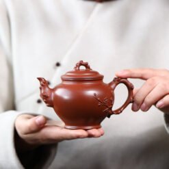 Ấm Tử Sa Báo Xuân Mai Hoa Đại Hồng Bào BX002 nguồn cảm hứng từ cây mai