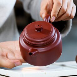 Ấm Tử Sa Đức Trung Đại Hồng Bào DT001 dung tích vừa phải 230ml