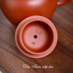 Ấm tử sa Nghi Hưng cao cấp dáng Bào Tôn độc ẩm nắp ấm vừa vặn