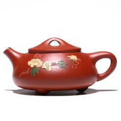 Ấm tử sa Nghi Hưng cao cấp dáng Thạch Biều TB006 thiết kế hài hòa