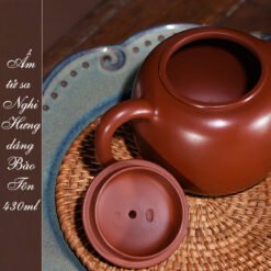 Ấm tử sa Nghi Hưng dáng Bào Tôn cao cấp dung tích 430ml