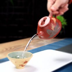 Ấm tử sa nguyên khoáng tử nê dáng Thạch Biều TB002 dung tích 220ml phần vòi ngắt nước tốt