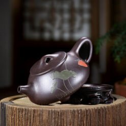 Ấm Tử Sa Thạch Biều chất đất hắc nê