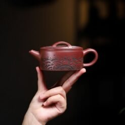 Ấm Trà Tử Sa Tử Nê Dáng Hán Ngõa HN005 con sóng mạnh mẽ được làm chính