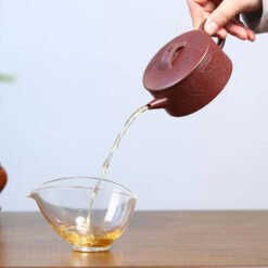 Ấm Trà Tử Sa Tử Nê Dáng Hán Ngõa HN006 vòi ấm cho dòng chảy mạnh