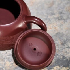 Phân biệt ấm tử sa thật giả dựa trên vòng tròn đồng tâm