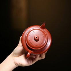 Ấm Tử Sa Đại Hồng Bào Dáng Minh cao cấp ML007 nắp ấm vừa vặn