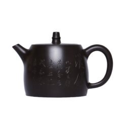 Ấm Tử Sa Hắc Nê Dáng Hán Đạc HD008 Cao Cấp dung tích 260ml