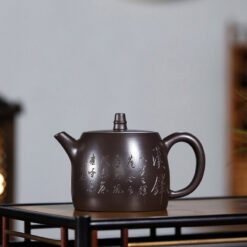 Ấm Tử Sa Nghi Hưng Hắc Đế Dáng Hán Đạc độc đáo