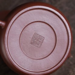 Ấm Tử Sa Tử Nê Dáng Bán Nguyệt BN001 có dấu của nghệ nhân