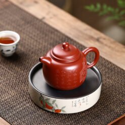 So sánh ấm Tử Sa thủ công và ấm tử sa bán thủ công