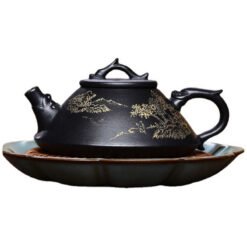 Ấm tử Thạch Biều hắc nê nguyên khoáng TB017 dung tích 200ml