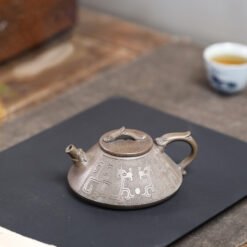 Ấm tử Thạch Biều tử nê nguyên khoáng TB019 dung tích 175ml