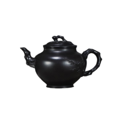 Ấm Tử Sa Báo Xuân Hắc Nê Nguyên Khoáng BX005 dung tích 360ml