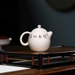 Ấm Tử Sa Long Đán Bạch Nê LD003 cao cấp 240ml