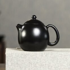 Ấm Tử Sa Long Đán Hắc Nê LD004 cao cấp 220ml