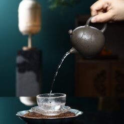 Ấm Tử Sa Long Đán Thanh Khôi Nê LD005 cao cấp 230ml