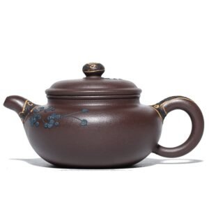 Ấm Tử Sa Mai Nguyệt Hoa Dáng Phỏng Cổ PC005