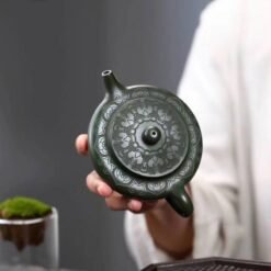 Ấm Tử Sa Phiến Trần Dáng Minh Lô ML009 dung tích 170ml