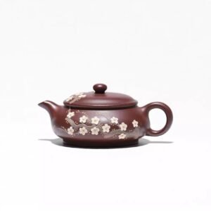 Ấm Tử Sa Vân Mai Dáng Minh Lô ML010 dung tích 120ml