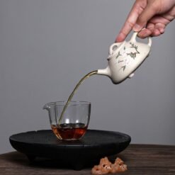 Ấm tử Thạch Biều nguyên khoáng Bạch Nê TB028 dung tích 250ml