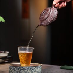 Ấm tử sa Cung Xuân Long Ẩn dáng ấm Phỏng Cổ PC003 cao cấp 260ml