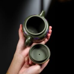 Ấm tử sa dáng Đức Trung DT010 cao cấp dung tích 260ml