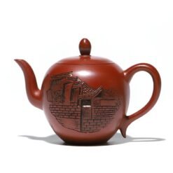 Ấm tử sa Đại Hồng Bào dáng Mỹ Nhân Kiên MNK005 dung tích 180ml cao cấp