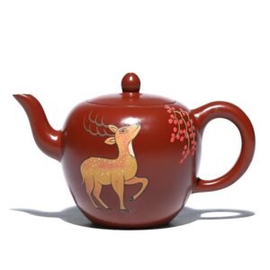 Ấm tử sa Đại Hồng Bào dáng Mỹ Nhân Kiên MNK009 dung tích 170ml cao cấp