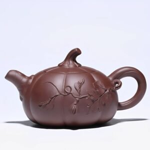 Ấm trà Tử Sa dáng Bí Ngô Bùn Tím QB004 dung tích 350ml