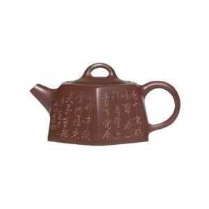 Ấm Tử Sa Lục Phương Tử Nê Nguyên Khoáng cao cấp LP006 dung tích 220ml