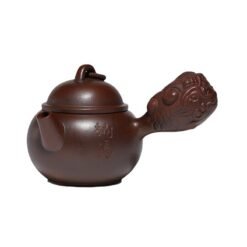 Ấm Tử Sa Nạp Phúc Thiết Huyết Hồng Sa Dáng Đường Vũ DV008 dung tích 300ml