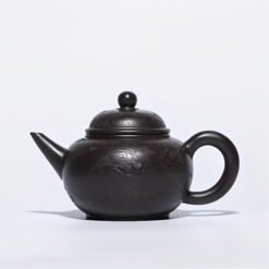 Ấm Tử Sa Nghi Hưng Hắc Nê Thủy Bình Văn Long TB008 dung tích 250 ml