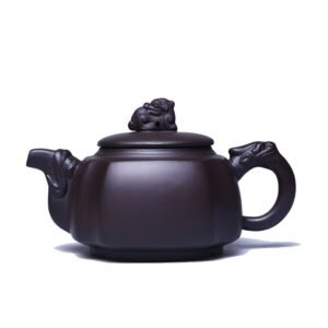 Ấm Tử Sa Nghi Hưng Tứ Phương Ngư Du TP007 dung tích 200ml