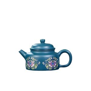 Ấm Tử Sa Tỉnh Lan Vẽ Pháp Lam Tử Chu Nê TL009 dung tích 220ml