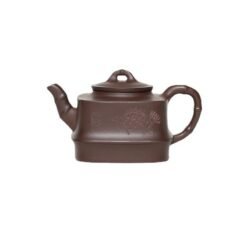 Ấm Tử Sa Tứ Phương Trúc Đoạn Tử Nê TD006 dung tích 220ml